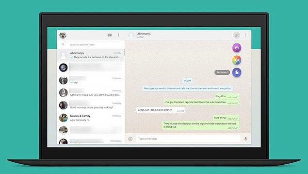 WhatsApp'ın bu yeni güncellemesi ile WhatsApp Web Windows ve Mac uygulamalarından çevrimdışı mesajlaşmaya başlayabilirsiniz.