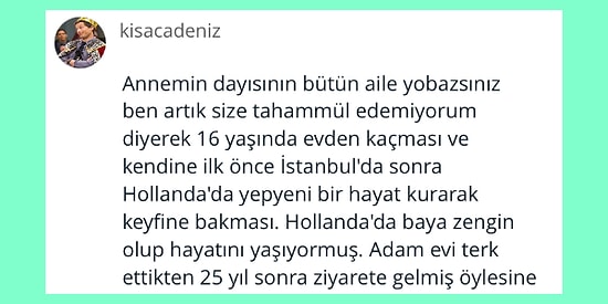 Ailenizle ya da Akrabalarınızla İlgili Çok Sonradan Öğrendiğiniz Sıra Dışı Bir Gerçek