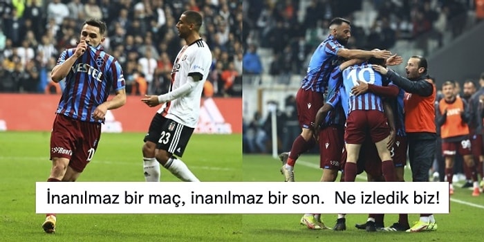 Dev Maçta Kazanan Fırtına! Beşiktaş'ı Son Dakika Golüyle Deviren Trabzonspor Zirvede Yerini Sağlamlaştırdı