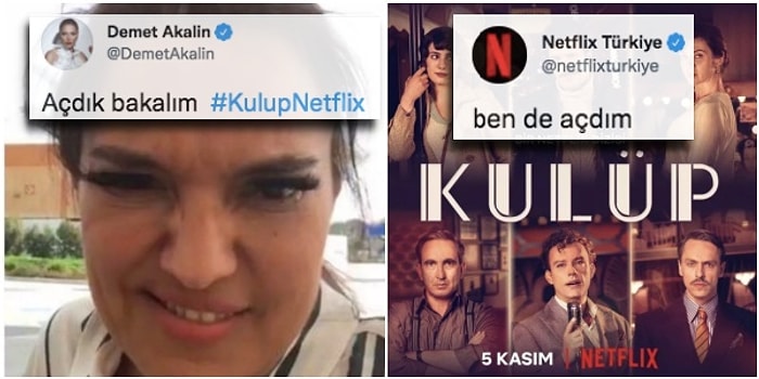 Kulüp Dizisi İçin Ekran Başına Geçen Demet Akalın'a Netflix'in Twitter'dan Verdiği Cevap Kahkaha Attırdı