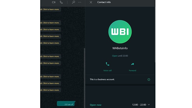 Telegram'ın mobil versiyonu ile web versiyonunun çok benzer olduğu fark etmiş olacak ki WhatsApp bu konuda bir atılımda bulundu.