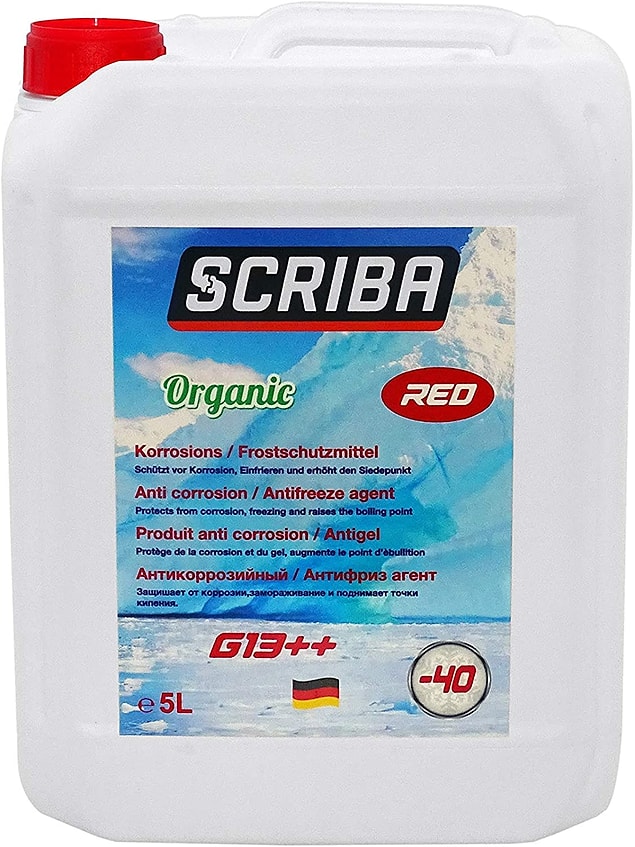 15. Organik kırmızı antifriz!
