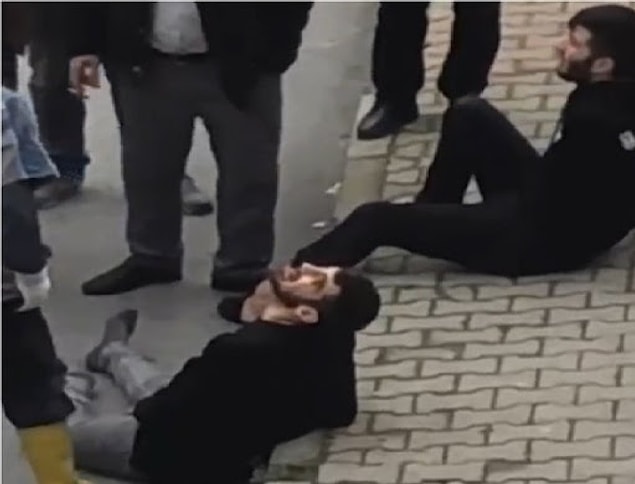 Silah dayadıkları için balkondan atlamışlar