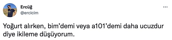 2. Artık BİM ve A101'e alışmak lazım.