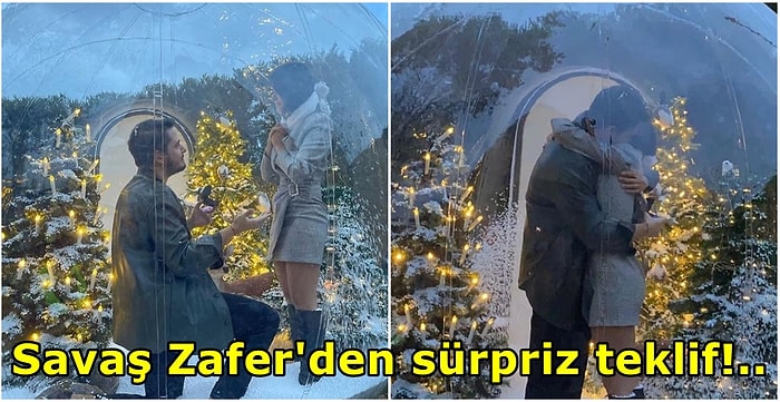 Perihan Savaş'ın Oğlu Savaş Zafer'den Sevgilisi Melis Ketenci'ye Sürpriz Teklif!