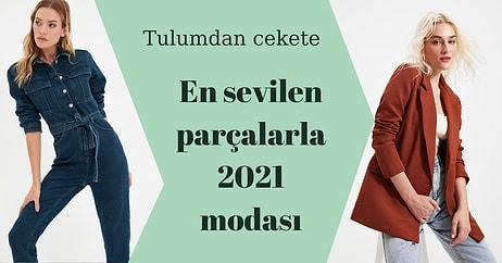 Kloş Etekler, Jean Tulumlar ve Favori Parçalarıyla 2021 Yılının En Moda Kıyafet Modelleri