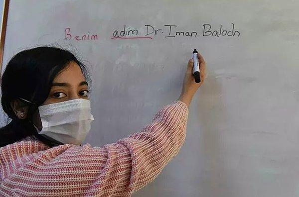 6. “Diriliş Ertuğrul” dizisi ile Türkiye’ye ilgi duymaya başladığını söyleyen Pakistanlı bir tıp doktoru, Türkçe öğrenmek için Çorum’a geldi.