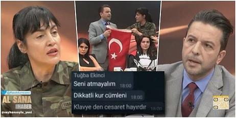 Nihat Doğan ve Seyhan Soylu ile Türk-Kürt Tartışması Yaşayıp Olay Çıkaran Tuğba Ekinci'nin Mesajları İfşa Oldu