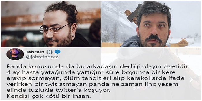 Eski Dosttan Düşman Olur mu? Jahrein PintiPanda'yı Twitter'da Neden Engellediğini Açıkladı!