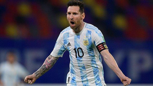 6. Arjantin formasıyla şimdiye kadar kaç gol atmıştır sence?