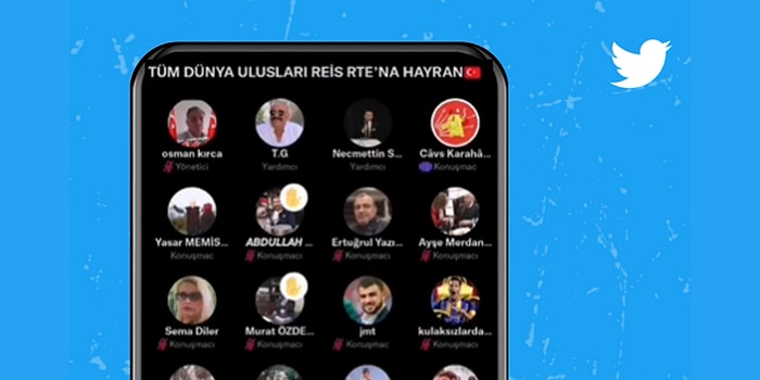 Twitter Space'te 'Recep Tayyip Erdoğan' Öven Dayıların Yayınını Troll'lediler: 'Yumruk Emojisi Solcu Ama'