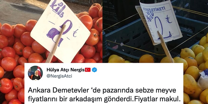 2017'deki Pazar Fiyatlarını Günümüze Ait Gibi Paylaşan AKP'li Vekile Tepki Yağdı