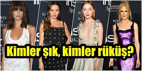 Kırmızı Halı Alarmı: 2021 InStyle Ödül Töreninin Şık ve Rüküşlerini Seçiyoruz!