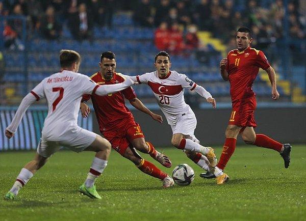 Podgorica Şehir Stadı'nda oynanan mücadelede Karadağ, 4. dakikada Beciraj ile 1-0 öne geçti.