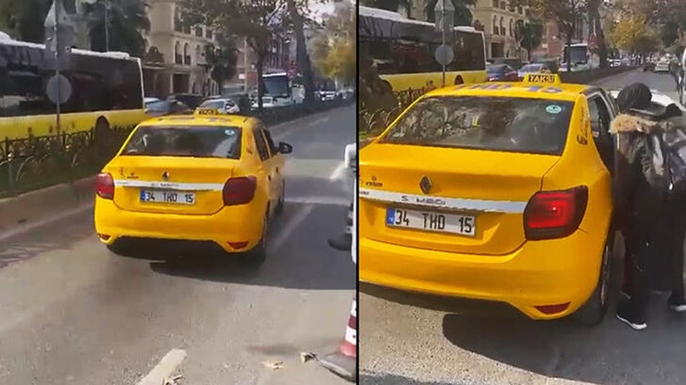 Türk Vatandaşı 'Değişim Saati' Diyerek Almayan Ancak Turist Müşteriyi Aracına Alan Taksici