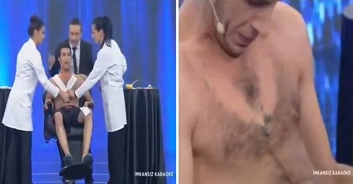 Zamanında Neler İzlemişiz: Ağda Yapılıp, Üzerinde Tarantula ve Yılan Gezerken Karaoke Yapmaya Çalışan Adam