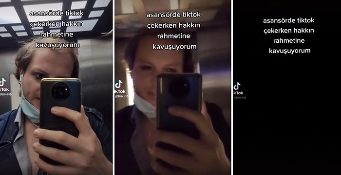 TikTok Videosu Çektiği Sırada İçinde Bulunduğu Asansör Düşen Adamın Allah'ına Kavuştuğu Anlar