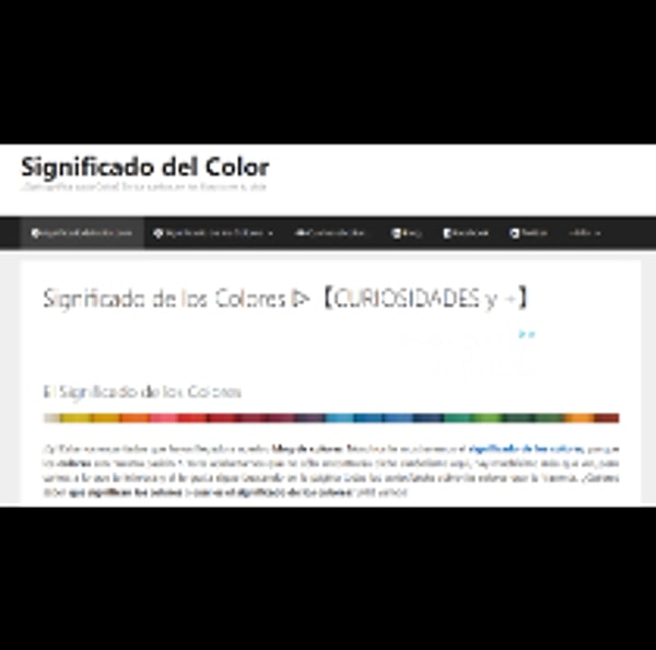 Significado de los Colores