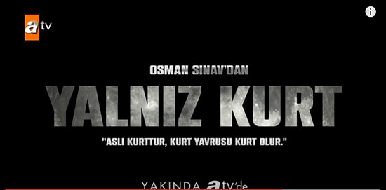 Yalnız Kurt Tanıtım Filmi Yayınlandı! Yalnız Kurt Konusu Nedir, Oyuncuları Kimlerdir?