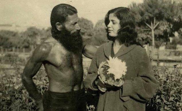 20. Manisa Tarzanı ve kız arkadaşı, Manisa, 1957.