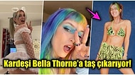 Kendine Özgü Renkli Tarzı ve İddialı Pozlarıyla Kardeşi Bella Kadar Olay Olan Dani Thorne Kimdir?