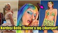 Kendine Özgü Renkli Tarzı ve İddialı Pozlarıyla Kardeşi Bella Kadar Olay Olan Dani Thorne Kimdir?