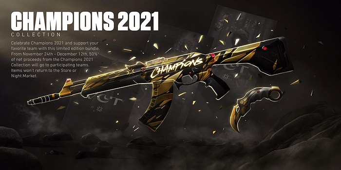 Yeni Skinler Sızdırıldı: Valorant Champions 2021 İçin Hazırlanan Skinler!