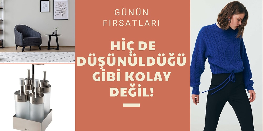 Bugün Nerelerde İndirim Var? Bugüne Özel Fiyatlarıyla Kaçırmamanız Gereken Günün 12 Fırsat Ürünü