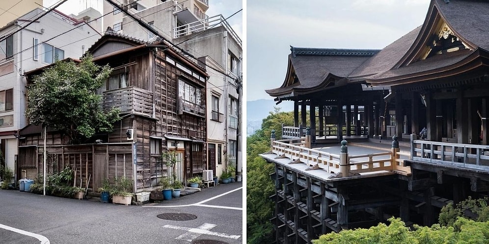 Баланс между прошлым и современным: 15 фотографий старой архитектуры в Японии