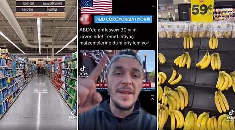 ABD'de Yaşayan Türk Genç, A Haber'in 'ABD'de Temel İhtiyaç Malzemelerine Dahi Erişilemiyor' Haberini Çürüttü