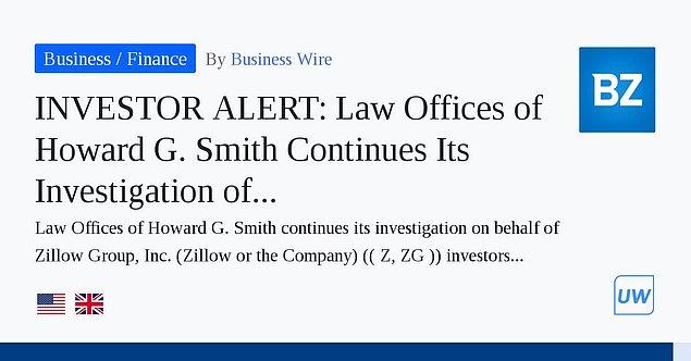 28 Ağustos'ta ise şirket hakkında soruşturma başlatıldı ve tanınmış hukuk büroları da bu olayın takipçisi oldu.