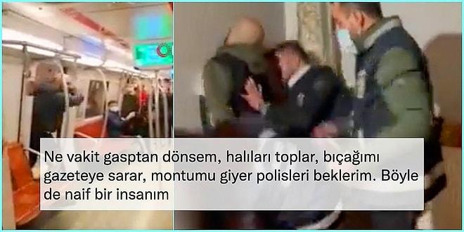 Gerçekçi Bulunmayan Kadıköy Metrosu Saldırganının Yakalanma Görüntüleri Sosyal Medyanın Gündeminde