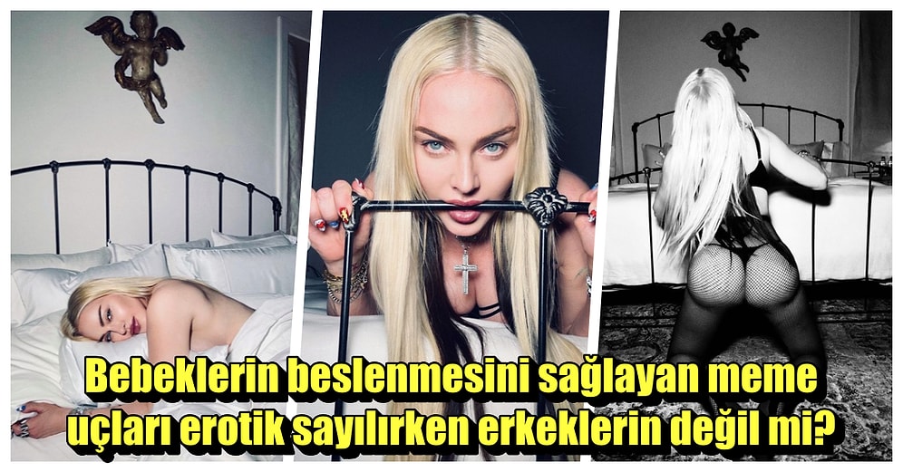 Madonna, Instagram Tarafından Çıplak Fotoğrafları Kaldırılınca Ateş Püskürdüğü Açıklamasıyla Tekrar Paylaştı