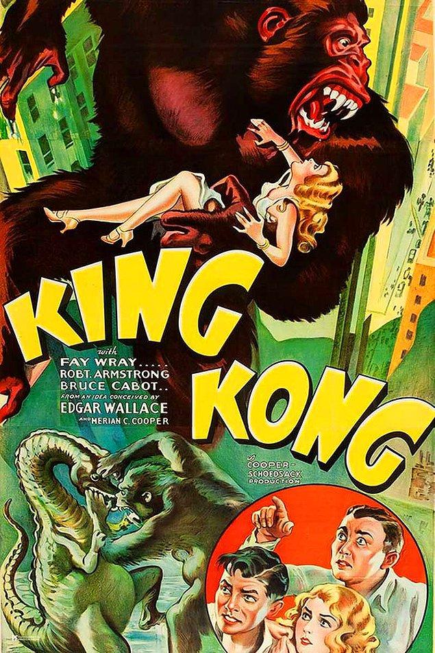 6. Günümüzde yeniden çevrimleriyle var olmaya devam eden efsanevi film King Kong'un, Merian C. Cooper ve Ernest B. Schoedsack tarafından yönetilen 1933 yapımı ilk filminin afişi, bir açık arttırmada 388.375$'a satıldı.