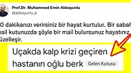 Uçakta Kalp Krizi Geçiren Babasının Hayatını Kurtaran Doktora Attığı Mail ile Hepimizi Duygulandıran Genç