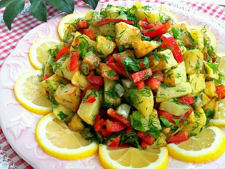 Patates Salatası Nasıl Yapılır? İşte Patates Salatası Tarifi...