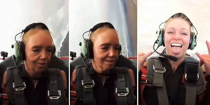 G Kuvvetine Maruz Kalan Kadının Saniyeler İçine Yaşlanıp Gençleştiği Anlar