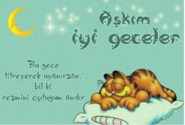 Resimli İyi Geceler Mesajları