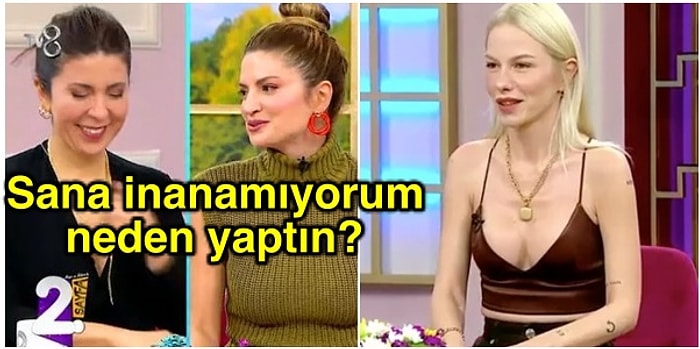 Sunucu Gülşen Yüksel Seçil Gür'ün Meme Silikonu Taktırdığını Görünce Canlı Yayında Şaşkınlığını Gizleyemedi