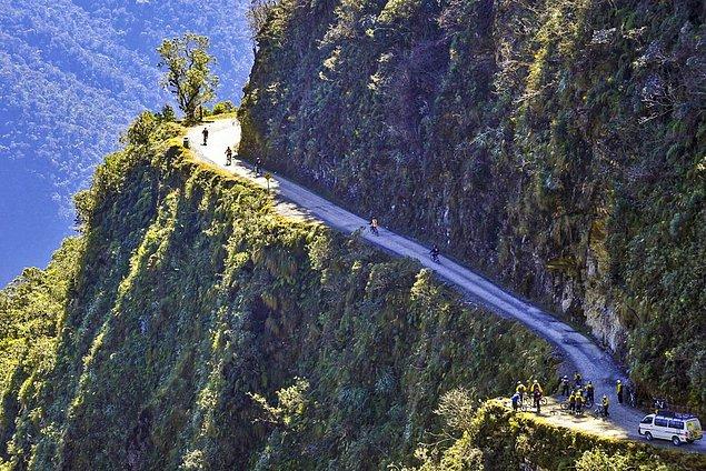 3. Kuzey Yungas Yolu - Bolivya