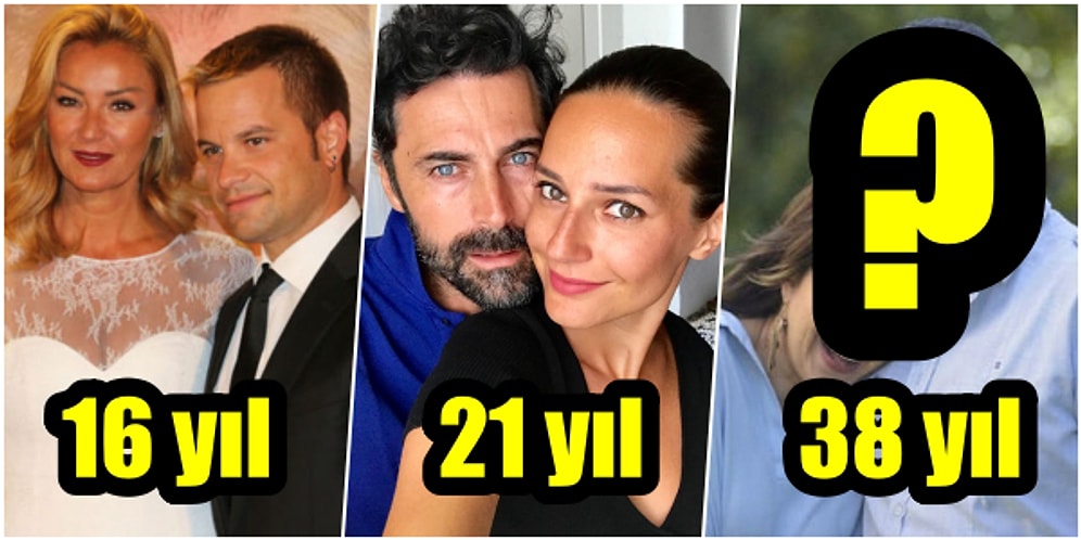 Bize de Nasip Olur mu? Uzun Yıllardır Birlikte Olduklarına İnanamayacağınız Ünlü Türk Çiftler