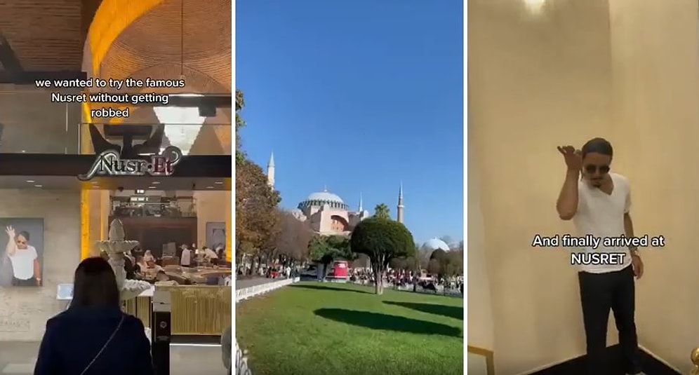 İngiliz Çift 'Soyulmadan Denemek İstedik' Diyerek Türkiye'ye Gelip, Tatil Yapıp Çok Daha Ucuza Nusr-et'e Gitti