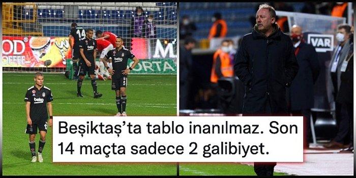 Kan Kaybı Sürüyor! Kasımpaşa'yı da Yenemeyen Beşiktaş'ın Ligde Kazanamama Serisi 5 Maça Çıktı