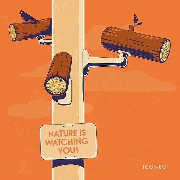 10. Природа наблюдает за вами