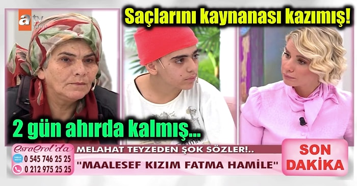 Hamile mi? Fatma'nın Eşi ve Kumasıyla Birlikte Yaşarken Başına Gelenler Hepimizin Kanını Dondurdu!