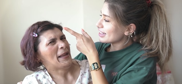 Peki nereden geliyordu Şeyda’nın bu makyaj tutkusu?