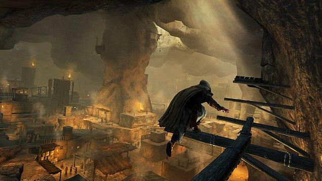 9. Assassin's Creed Revelations'da oyuncular Kapadokya'ya deniz yolunu kullanarak gidiyor.