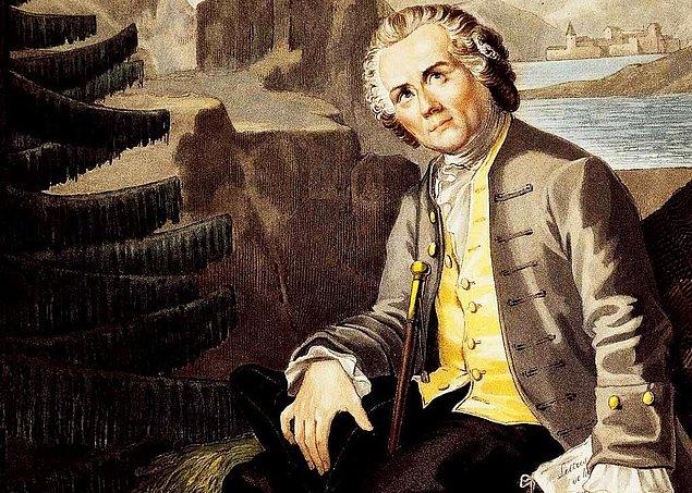 6. Çağının ötesinde bir mazoşist olan Jean-Jacques Rousseau...