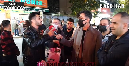 'Nerede Bir Ayyaş Görsem CHP'ye Oy Veriyor' Diyen Genç Yolsuzluk ve Pudra Şekeri Sorusu Sorulunca Kaçtı