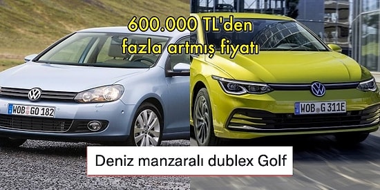 Artık Hayal! En Sevilen Araba Modellerinden Olan Golf'un 10 Yıl İçindeki Fiyat Değişimi
